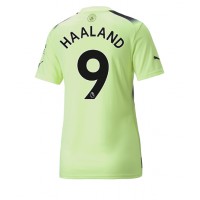 Manchester City Erling Haaland #9 Fotballklær Tredjedrakt Dame 2022-23 Kortermet
